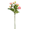 Vickerman FD190970 20.5'' Artificial Tea Rose Spray. Includes 3 Sprays Per Pack.