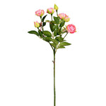 Vickerman FD190970 20.5'' Artificial Tea Rose Spray. Includes 3 Sprays Per Pack.
