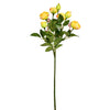 Vickerman FD190978 20.5'' Artificial Tea Rose Spray. Includes 3 Sprays Per Pack.
