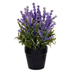 Vickerman FE223110 10" Purple Artificial Lavender In Plastic Pot 2 Per Bag.
