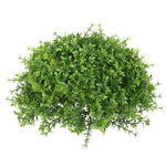 Vickerman FF170601 11"  Artificial Green Mixed Greenery Half Ball.