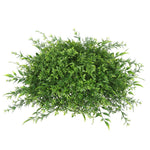 Vickerman FF170602 12" Artificial Green Mixed Greenery Half Ball.