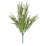 Vickerman FF190520 20" Artificial Green And Purple Eucalyptus Bush.