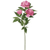 Vickerman FH170403 27" Artificial Pink Rose Spray