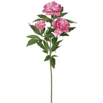 Vickerman FH170403 27" Artificial Pink Rose Spray