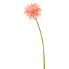 Vickerman FH170701 21" Artificial Light Pink Gerbera Daisy Stem 6 Per Bag