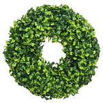 Vickerman FI170501 10" Artificial  Green Mini Button Leaf Wreath.