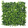 Vickerman FI171101-4 10" Artificial Green Square Boxwood Matt 4 Per Pack.