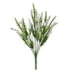 Vickerman FI190204 13" Artificial Cream Blazing Star Bush Pack Of 3.