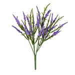 Vickerman FI190266 13" Artificial Purple Blazing Star Bush Pack Of 3.