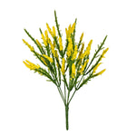 Vickerman FI190278 13" Artificial Yellow Blazing Star Bush Pack Of 3.