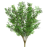 Vickerman FK171101 20" Artificial Green Mini Smilax Bush.