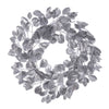Vickerman FK220624 24" Silver Artificial Dogwood Glitter Wreath