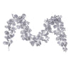 Vickerman Fk220672 6' Silver Artificial Dogwood Glitter Garland
