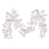 Vickerman Fk221372 6' White Artificial Gardenia Snowy Garland