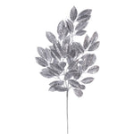 Vickerman FK221431 31" Silver Artificial Gardenia Glitter Spray 2 Per Bag.