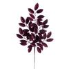 Vickerman FK221831 31" Burgundy Artificial Gardenia Glitter Spray 2 Per Bag.