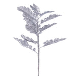 Vickerman FK222419 19" Silver Artificial Dusty Miller Glitter Spray 3 Per Bag.