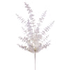 Vickerman FK223428 28" White Artificial Eucalyptus Snowy Spray 2 Per Bag.