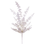 Vickerman FK223428 28" White Artificial Eucalyptus Snowy Spray 2 Per Bag.