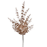 Vickerman FK223628 28" Cafe Latte Artificial Eucalyptus Glitter Spray 2 Per Bag.