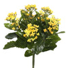 Vickerman FL170103 17.25" Artificial Yellow Kalanchoe Bush.