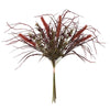 Vickerman FM180402 27" Artificial Burgundy Euphoria Onion Grass Bush.