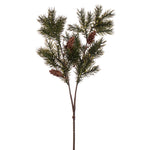 Vickerman FM220326 26" Artificial Cedar With Cone Spray 3 Per Bag.