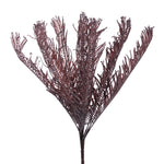 Vickerman FM222421 21" Brown Artificial Dry Sago Palm Bush. Artificial Item.