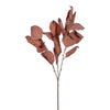 Vickerman FM223829 28" Dark Brown Artificial Dried Leaf Spray 3 Per Bag.