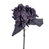 Vickerman FM224016 13" Plum Artificial Dried Hydrangea Spray 6 Per Bag.