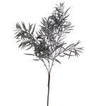 Vickerman FM224634 33" Green Artificial Dried Fern Leaves Spray. Includes 3 In A Bag.