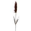 Vickerman FM224744 44" Dark Brown Glitter Artificial Reed Spray 2 Per Bundle.