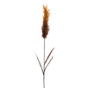 Vickerman FM224749 44" Dark Gold Glitter Artificial Reed Spray 2 Per Bundle.