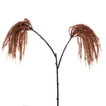 Vickerman FM226139 39" Light Brown Glitter Artificial Reed Spray 2 Per Bundle.