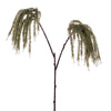 Vickerman FM226140 39" Green Glitter Reed Spray 2 Per Bundle.