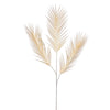 Vickerman FM227401 40" Cream Butterfly Palm Spray 3 Per Bag.