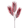 Vickerman FM227405 40" Burgundy Butterfly Palm Spray 3 Per Bag.