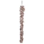 Vickerman FM227962 59" Taupe Artificial Eucalyptus Garland