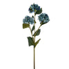 Vickerman FM228003 33" Sea Blue Artificial Hydrangea Spray With Three Flower Heads 2 Per Bag.