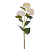 Vickerman FM228011 33" White Artificial Hydrangea Spray With Three Flower Heads 2 Per Bag.