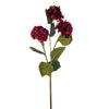 Vickerman FM228065 33" Burgundy Artificial Hydrangea Spray With Three Flower Heads 2 Per Bag.