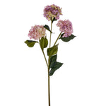 Vickerman FM228068 33" Lavender Artificial Hydrangea Spray With Three Flower Heads 2 Per Bag.