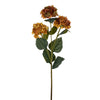 Vickerman FM228078 33" Golden Yellow Artificial Hydrangea Spray With Three Flower Heads 2 Per Bag.