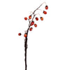 Vickerman FM228736 34.5" Orange Artificial Dried Persimmon Spray 2 Per Bag.
