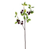 Vickerman FM229127 26" Artificial Black Cherry Spray 2 Per Bag.