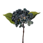 Vickerman FM229714 13" Blue Artificial Dried Hydrangea Pick 3 Per Bag.