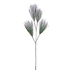 Vickerman FNT220125 25" Artificial Snow Pine Needle Spray 3 Per Bag.