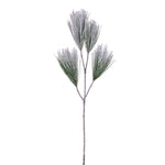 Vickerman FNT220125 25" Artificial Snow Pine Needle Spray 3 Per Bag.