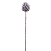 Vickerman FNT220527 27" Glitter Artificial Snow Pinecone Stem 4 Per Bag.